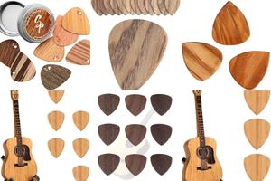 Wooden Guitar Picks