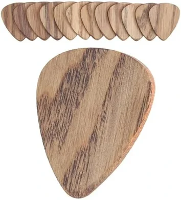 12 Pack Heavy (1.6mm) Guitar Picks for Acoustic, Electric & Bass