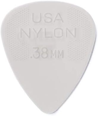 Dunlop Nylon Standard Guitar Picks (.38mm, 12-pack, white)
