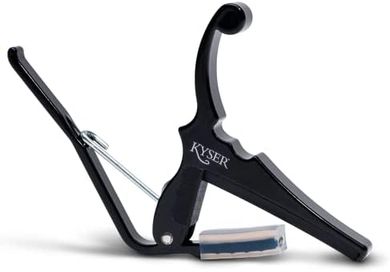 Kyser Black Electric Guitar Capo
