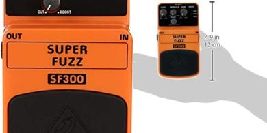 Behringer Super Fuzz 3-Mode Distortion Pedal
