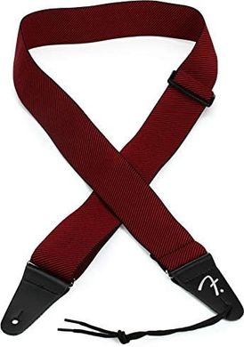 WeighLess Red Tweed Guitar Strap (2")
