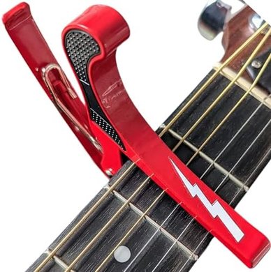 White Lightning Quick-Release Capo for Acoustic & Electric Guitars