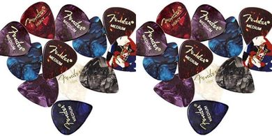 Fender Premium Pick Sampler: 12 Assorted Gauges
