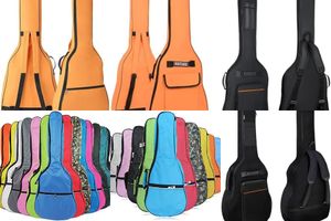 Orange Guitar Case