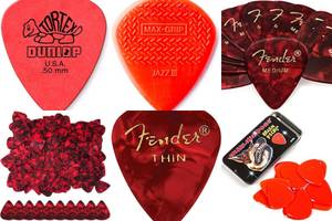 5 Best Red Guitar Picks: Top Picks for Players