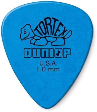 Dunlop Tortex Standard 1.0mm Blue Guitar Picks (12-pack)

