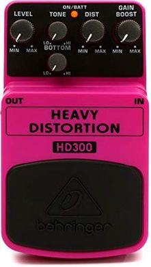 Behringer HD300 Heavy Distortion Guitar Pedal
