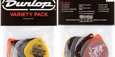 Dunlop Assorted Light/Medium Guitar Picks (12-Pack)