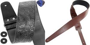 5 Stylish Faux Leather Guitar Straps