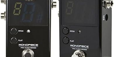 Monoprice Chromatic Tuner: True Bypass, Bass & Guitar Pedal
