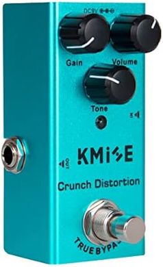 Kmise Crunch Distortion Guitar Pedal (9V True Bypass)
