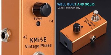 Kmise Vintage Mini Electric Guitar Pedal (True Bypass)
