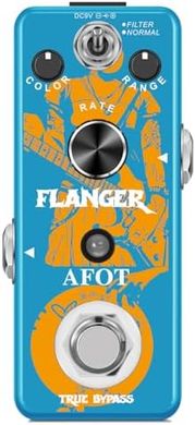 Vintage Analog Flanger Pedal for Electric Guitar