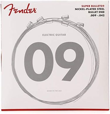 Fender Super 3250 Nickel Plated Steel Guitar Strings (.009-.042)
