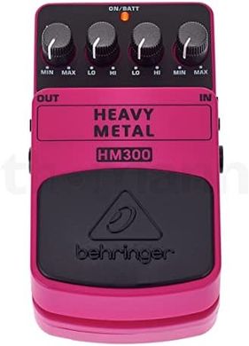 Behringer HM300 Heavy Metal Distortion Pedal
