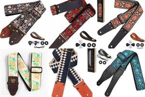 5 Must-Have Retro Guitar Straps