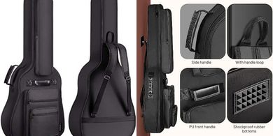 CAHAYA Acoustic Guitar Gig Bag (40-41", padded, waterproof)
