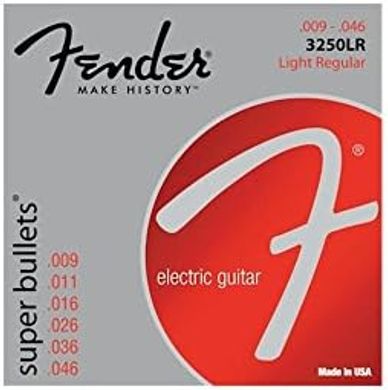 Fender Super 3250 Nickel Plated Steel Guitar Strings (.009-.046)
