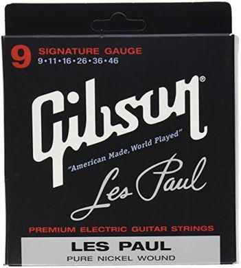 Gibson Les Paul Premium Electric Guitar Strings (9-46)
