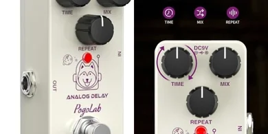 Mini Analog Delay Pedal for Electric Guitar