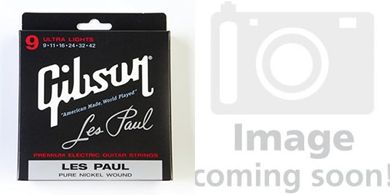 Gibson Les Paul Premium Electric Guitar Strings, 9-42 Ultra Light