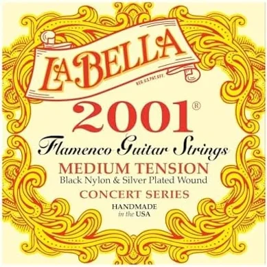 La Bella Flamenco Guitar Strings, Medium Tension