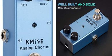 Kmise Mini Analog Chorus Guitar Pedal (True Bypass)
