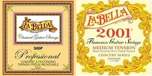 La Bella Guitar Strings: 3 Pack