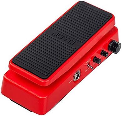 JOYO WAH-II: Classic Wah Pedal with Volume & Tone Control (Red)
