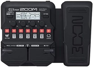 Zoom G1X Four: Multi-Effects Pedal with Expression
