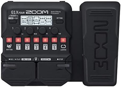Zoom G1X Four: Multi-Effects Pedal with Expression