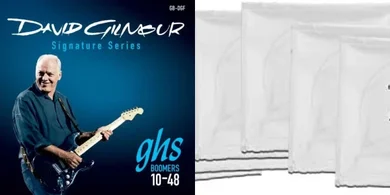 Gilmour Signature Nickel-Plated Electric Guitar Strings (10-48)
