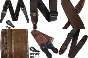 5 Best Brown Guitar Straps for Guitarists