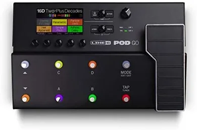 Line 6 POD Go: Black Multi-Effects Guitar Pedal