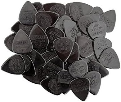 Ernie Ball Heavy Nylon Guitar Picks (50-pack)