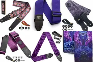 Top 5 Purple Guitar Straps