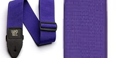 Purple Ernie Ball Polypro Guitar Strap