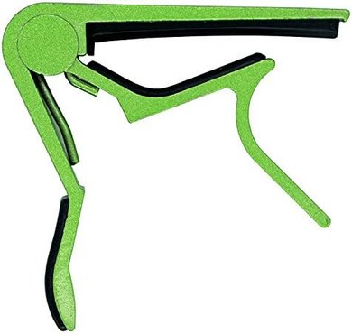 Green Aluminum Capo for 6-String Acoustic & Electric Guitars
