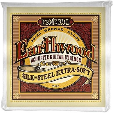 Earthwood Silk & Steel Extra-Soft Acoustic Guitar Strings (10-50)
