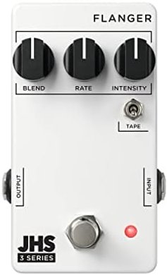 JHS 3-Series White Flanger Pedal