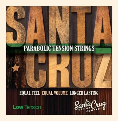 Santa Cruz Parabolic Low-Tension Guitar Strings
