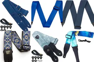 5 Stunning Blue Guitar Straps You Need to See