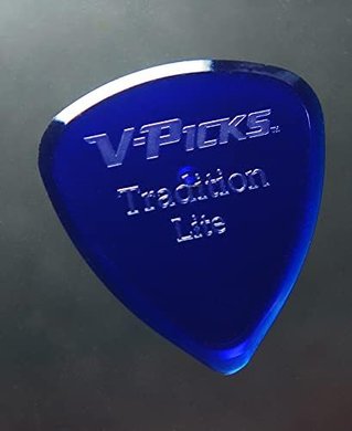 V-Picks Lite Sapphire Blue Guitar Picks