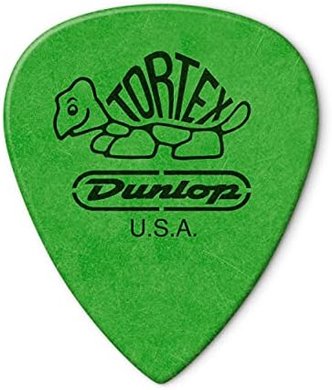 Dunlop Tortex Green .88mm Guitar Picks (12-pack)