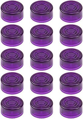 Yootones Guitar Pedal Toppers: 15 Anti-Slip Purple Caps