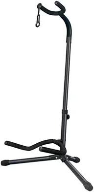 GLEAM Adjustable Guitar Stand: Folds, Fits Electric, Classical & Bass