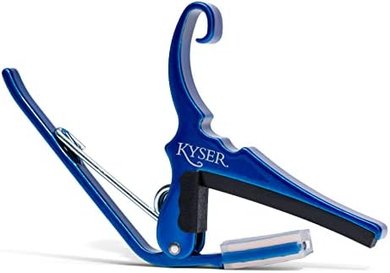 Kyser Blue Capo for 6-String Acoustic Guitars
