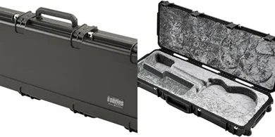 SKB Les Paul Flight Case: TSA-approved, wheeled