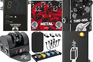 5 Must-Have Black Guitar Pedals
